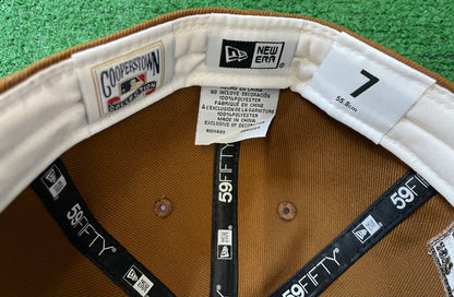 Seattle Mariners brown 40th anniversary fitted hat