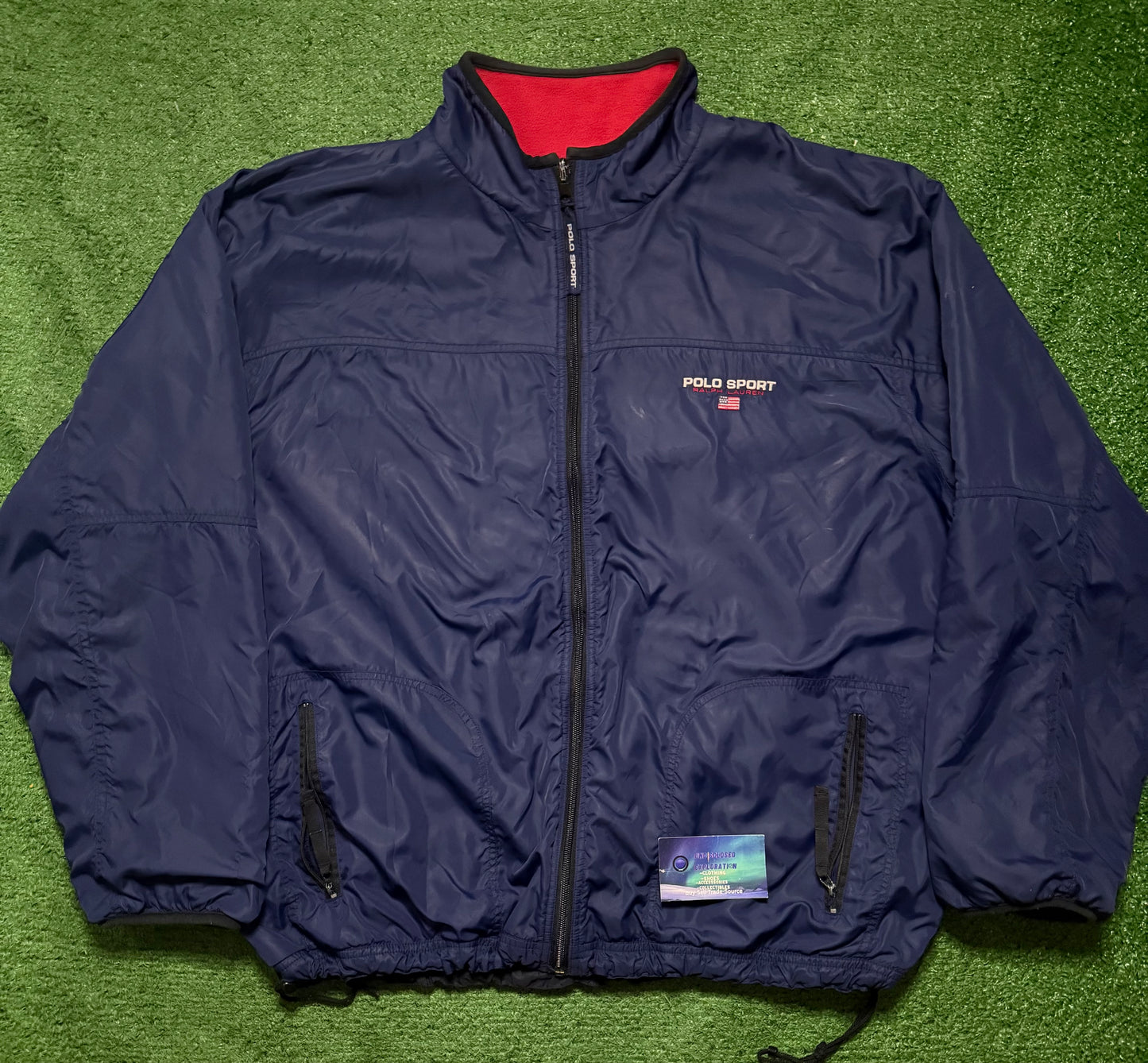 Vintage Polo Ralph Lauren Sport Reversible Jacket