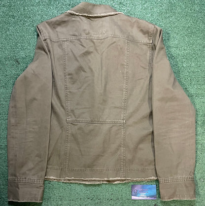 olive green maurices utility jacket