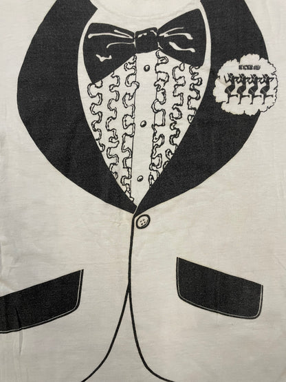 Vintage 1970s pointer sisters tuxedo & overall tee