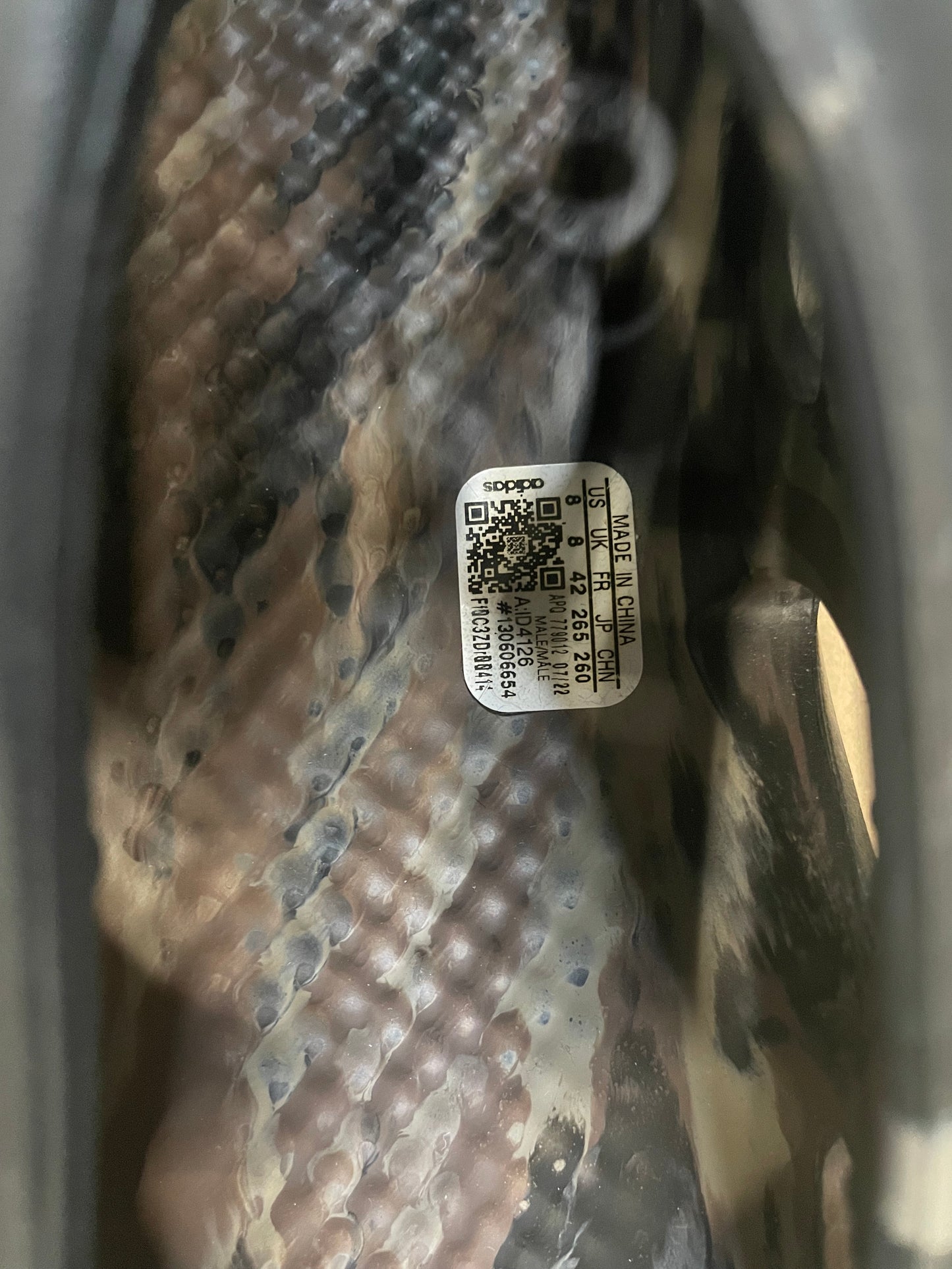 Yeezy foam runner mx cinder size 8men/9.5women