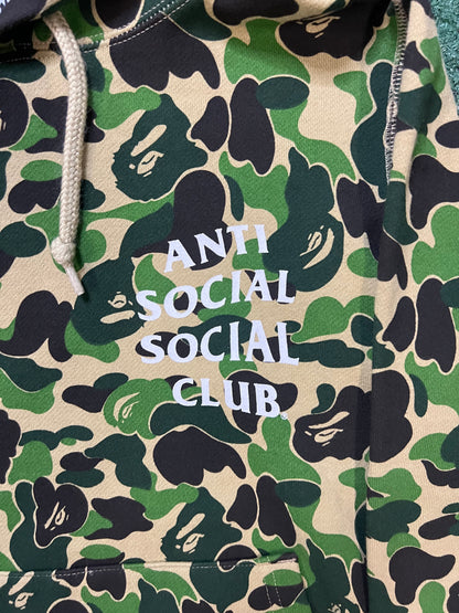 Bape X Anti social social club abc camo hoodie