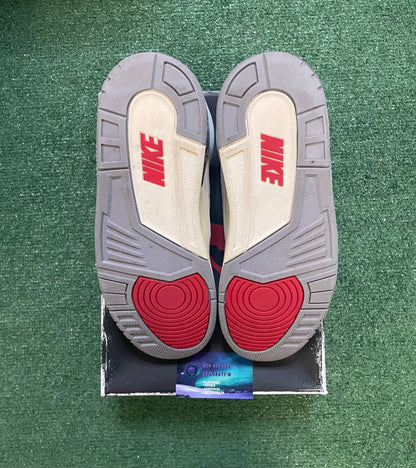 Air Jordan 3 white cement reimagined size 12men/13.5women