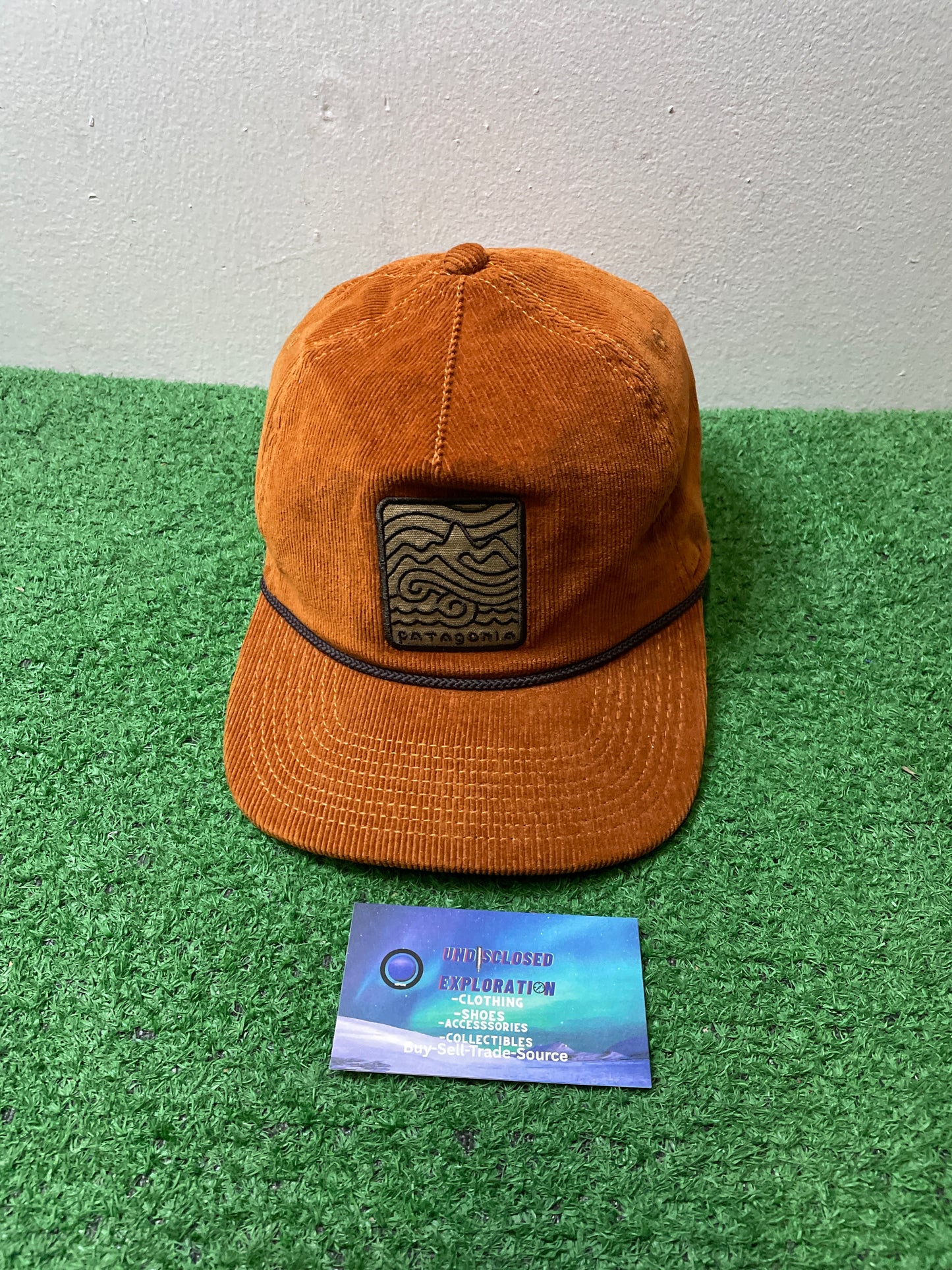 Patagonia seazy breezy orange hat