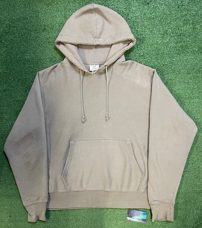Vintage 1990s Champion reverse weave tan hoodie