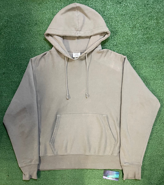 Vintage 1990s Champion reverse weave tan hoodie