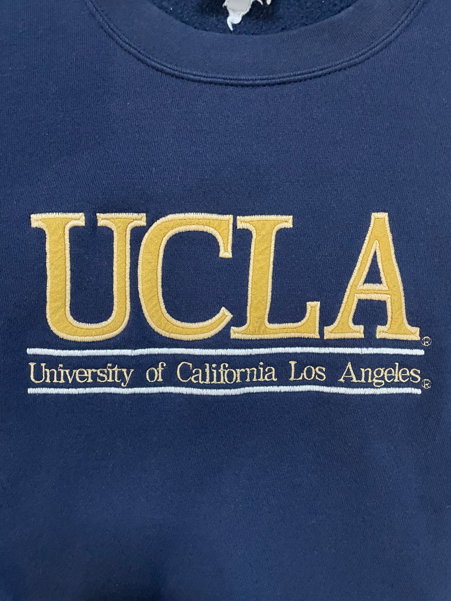 Vintage 1990s UCLA university of California Los Angeles embroidered crewneck