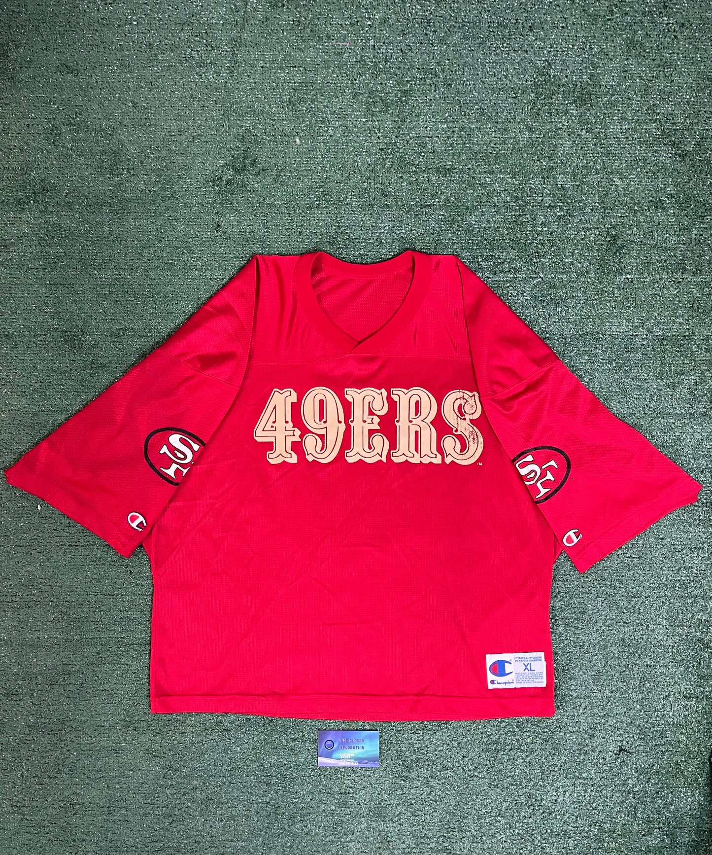 Vintage 1990s San Francisco 49’ers champion jersey