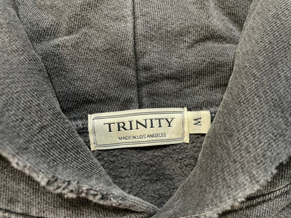Trinity Mike Tyson grey pullover hoodie