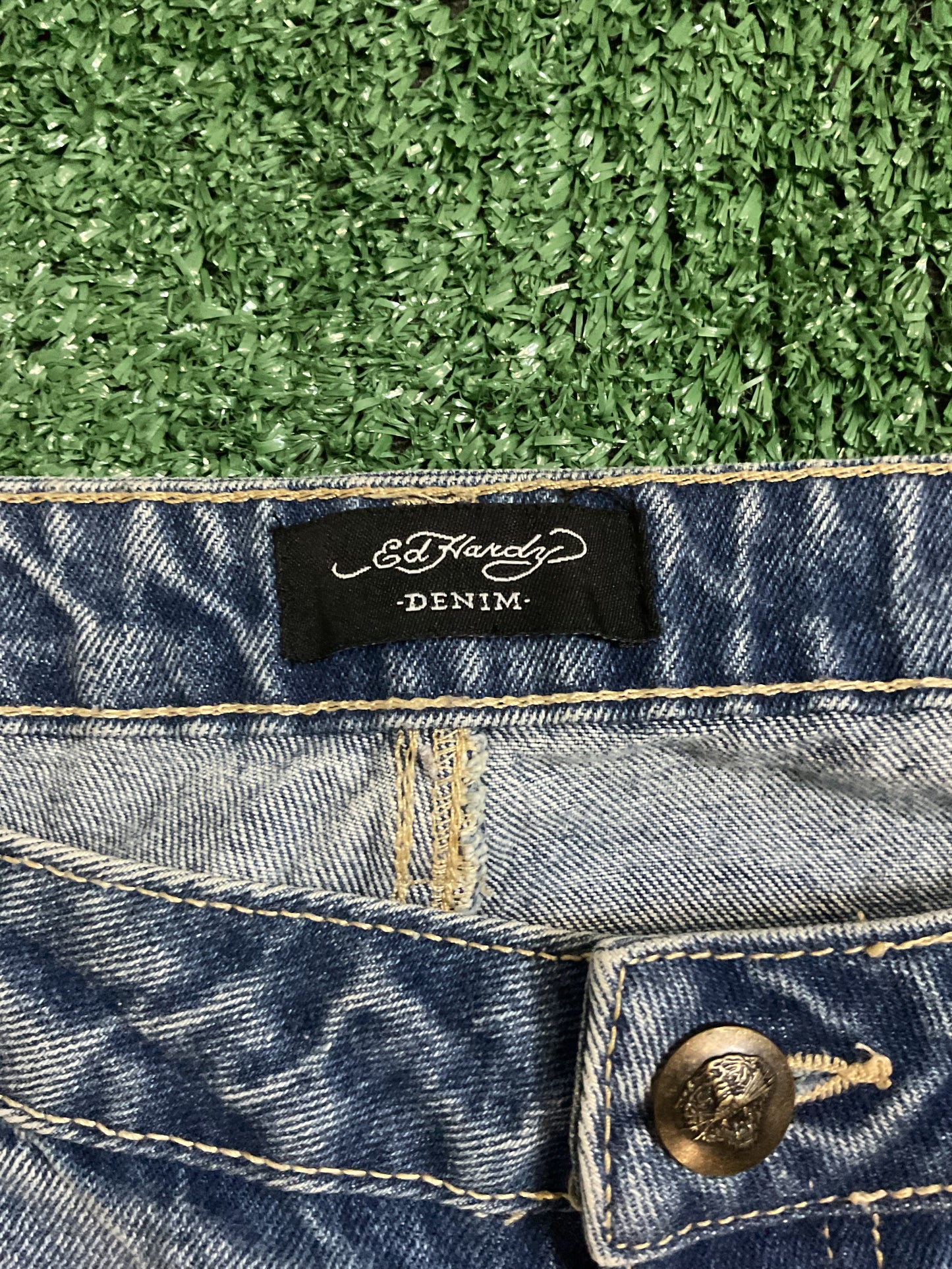 Vintage Ed Hardy Denim Jeans