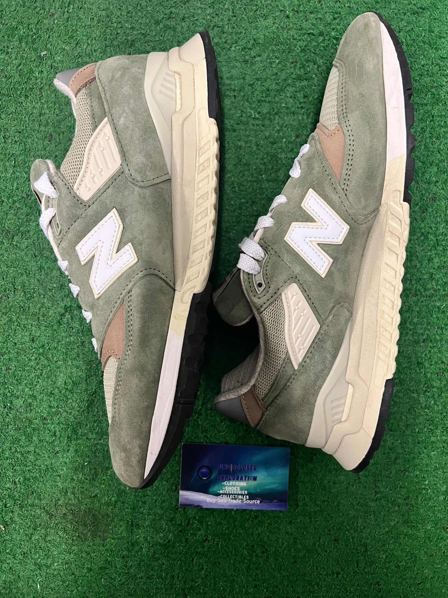 New balance 998 Made in USA olive incense size 10.5men/12women