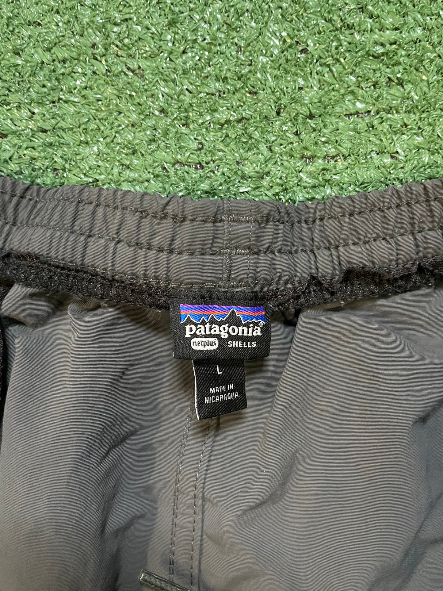Patagonia grey baggies shorts