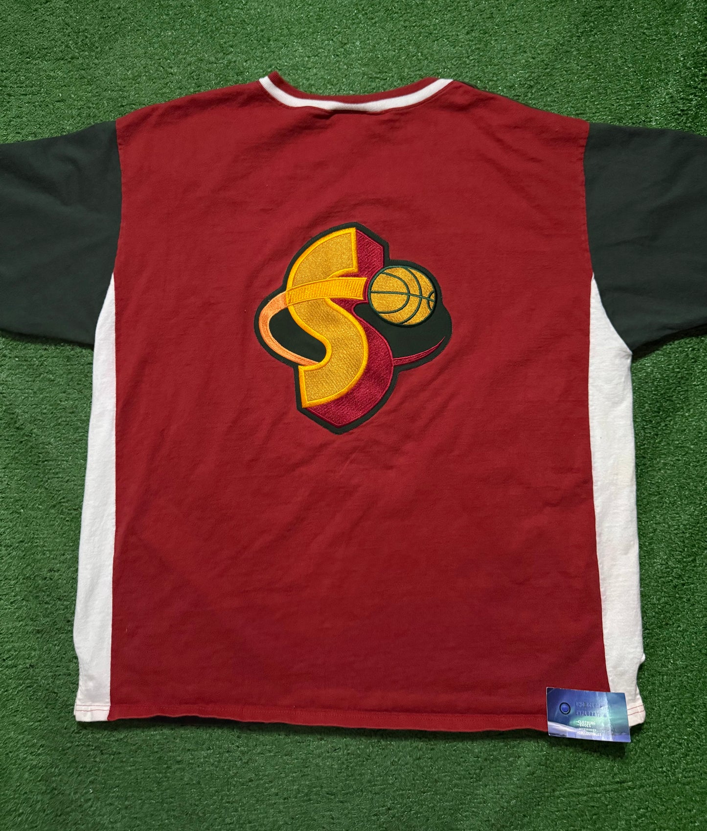 Vintage Seattle SuperSonics Shooting Shirt