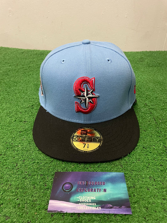 Seattle Mariners all star game 2001 patch  new era fitted hat