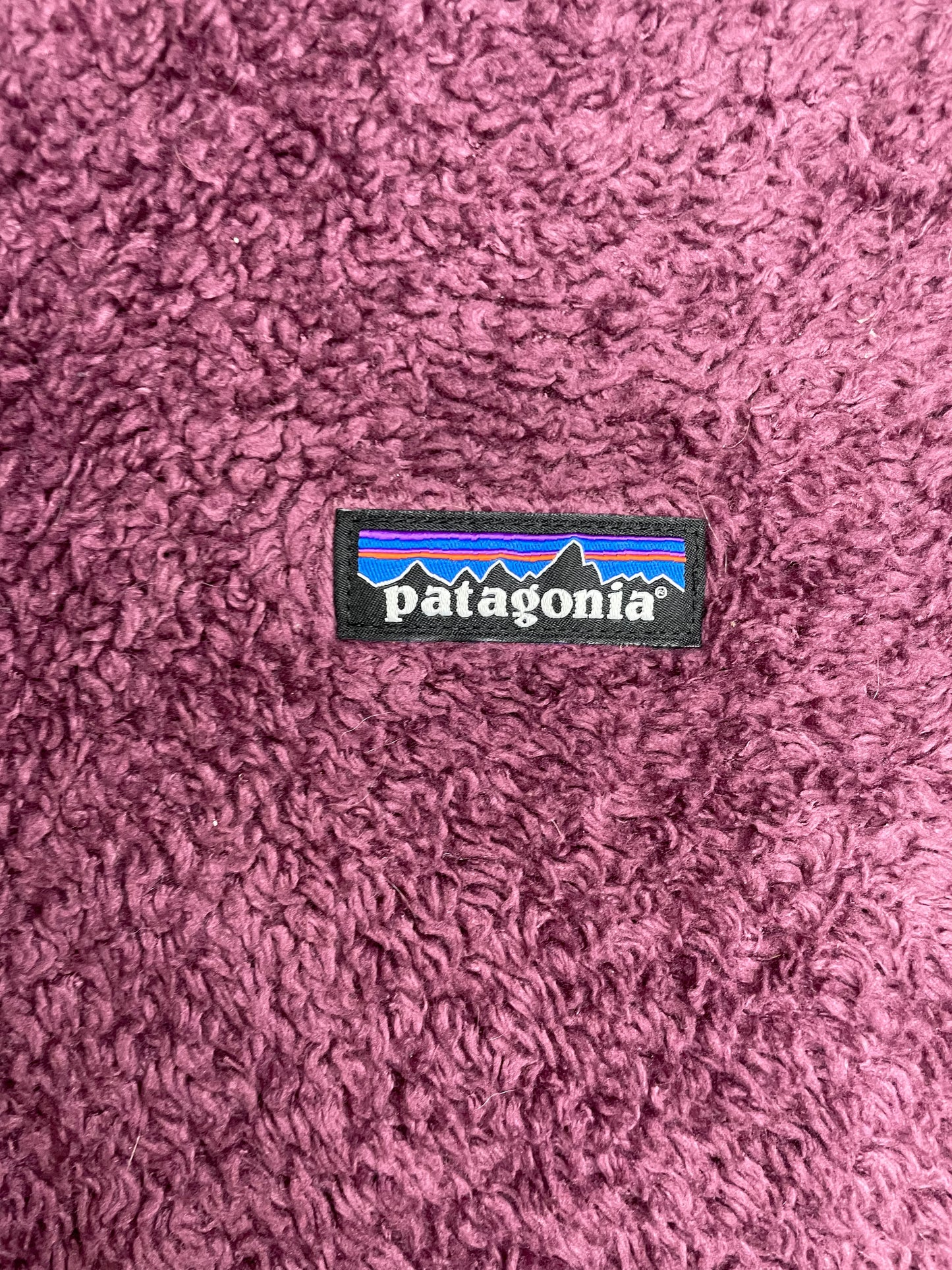 Vintage 2000s Patagonia quarter zip maroon fleeece