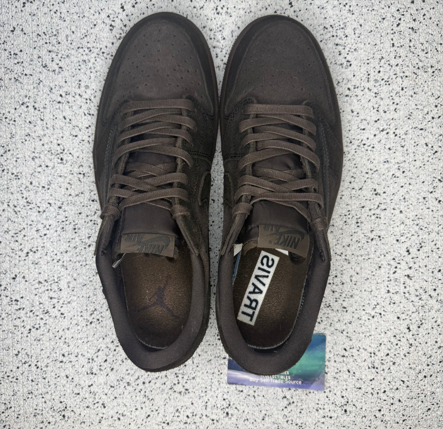Jordan 1 Travis Scott Velvet 9 Men/10.5 Women “Preowned”