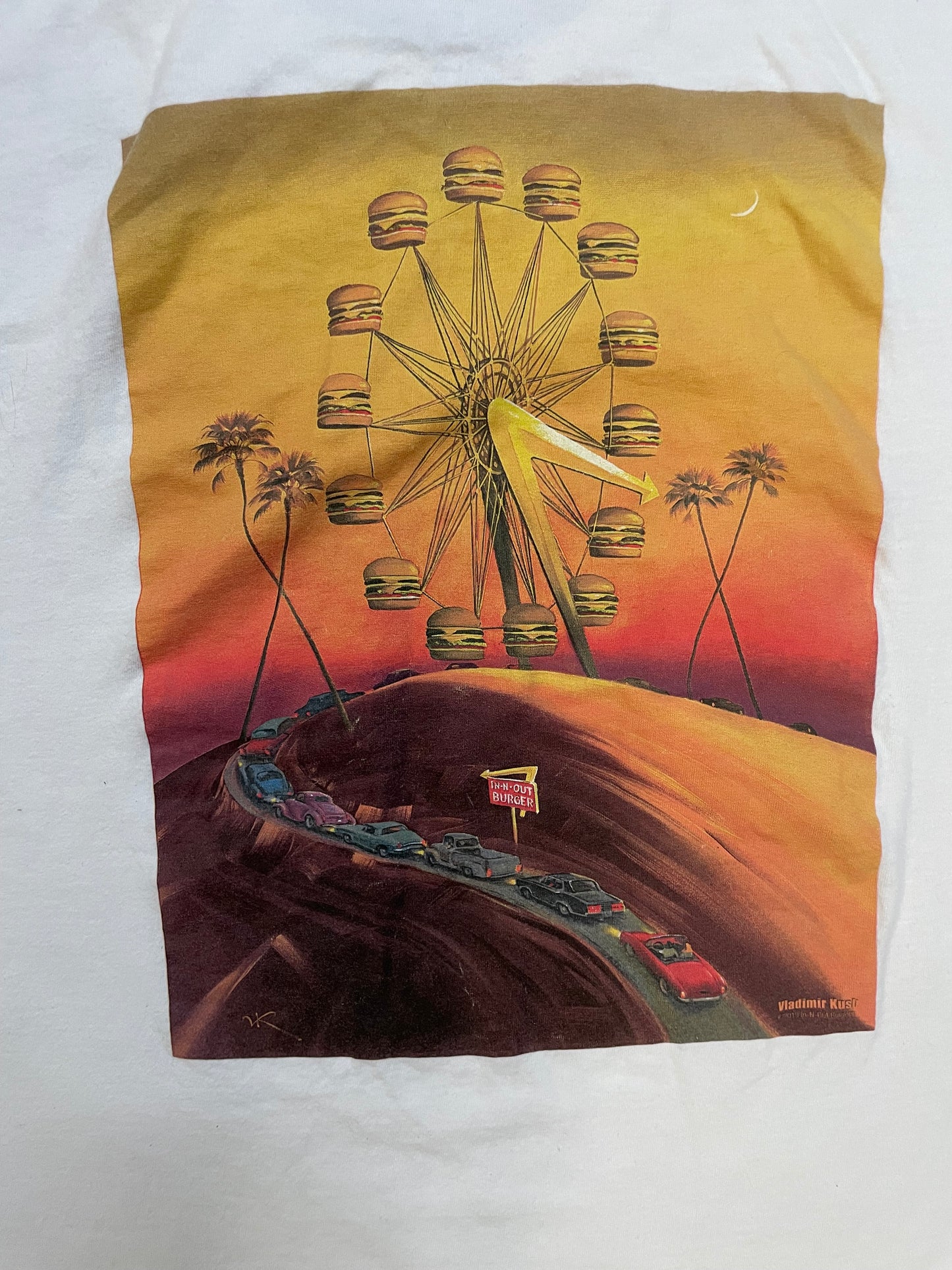 In N Out 70th anniversary Ferris wheel tee