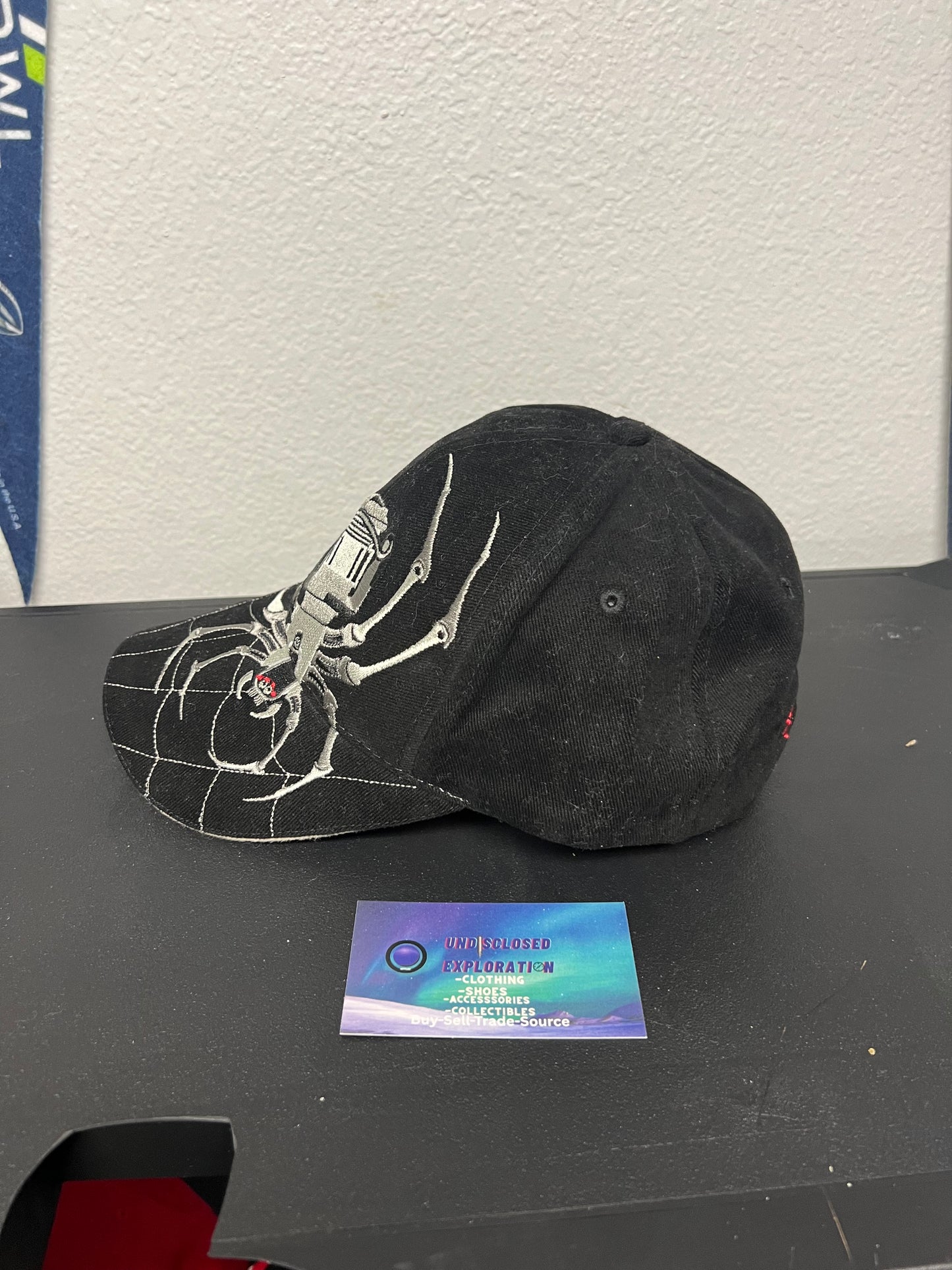 Vintage 1990s Spider embroidered hat