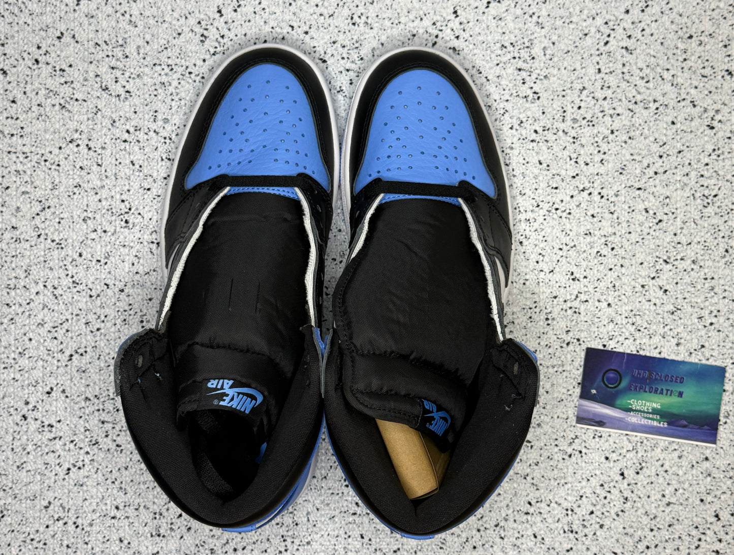 Jordan 1 UNC Toe