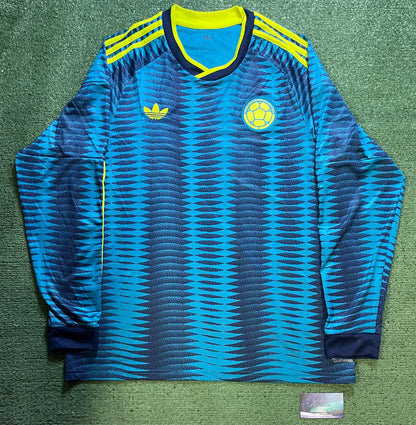 Adidas Colombia Long Sleeve Away Jersey 2026