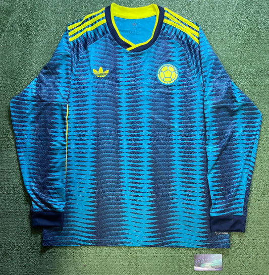 Adidas Colombia Long Sleeve Away Jersey 2026