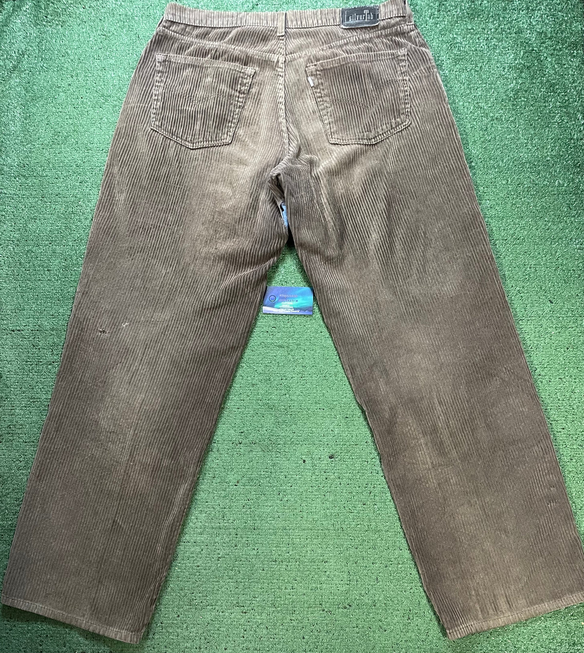 Vintage 1990s Levi’s silver tab brown corduroy jeans