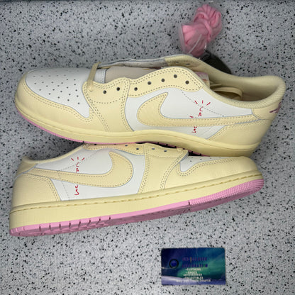Jordan 1 Low Travis Scott Shy Pink