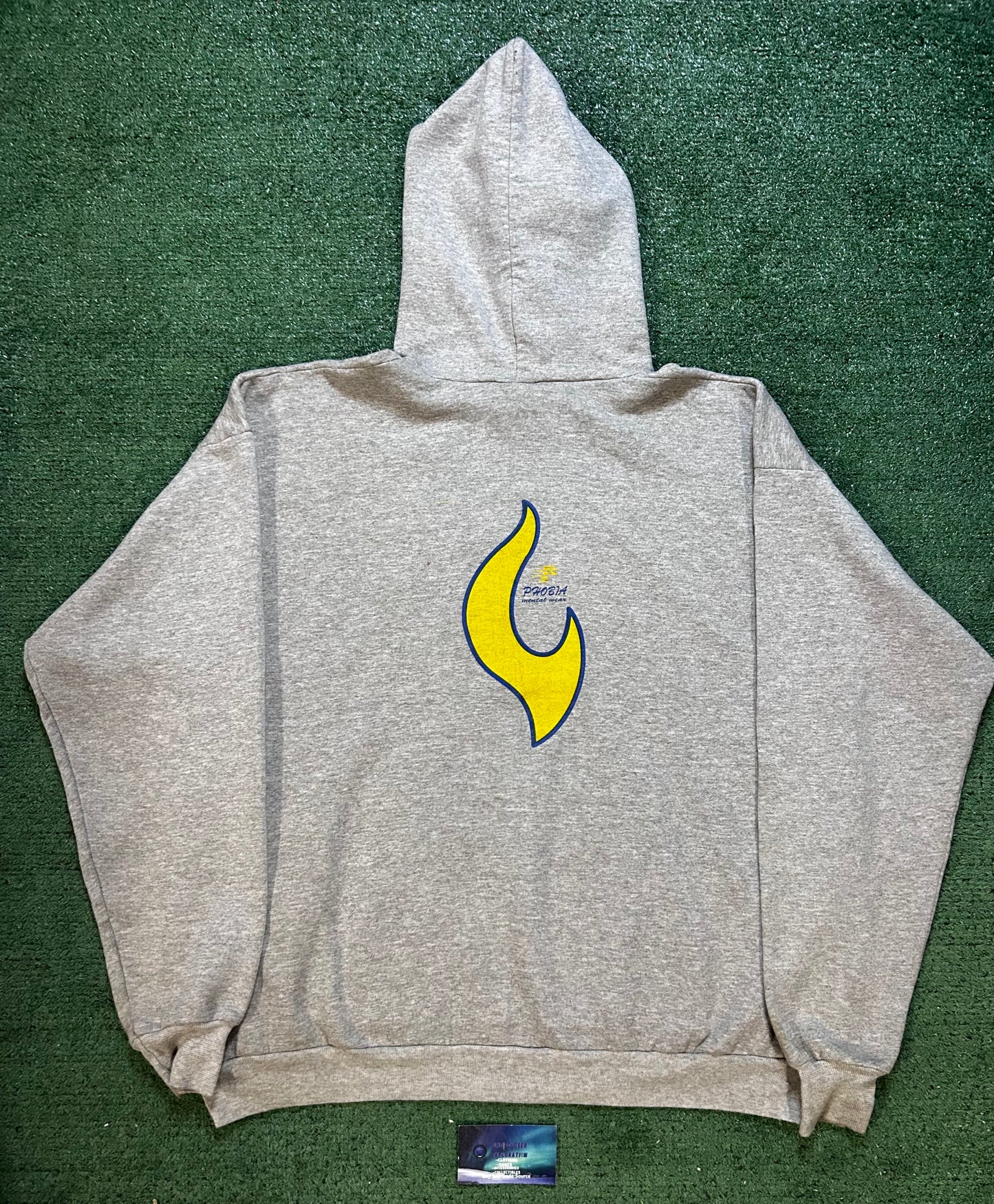 Vintage 1990s  youth Aflame Jeremiah 20:9 bible verse hoodie