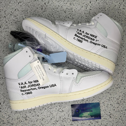 Jordan 1 VAA Alaska Off White