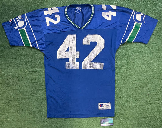 Vintage 1990s Seattle Seahawks Chris Warren champion football jersey