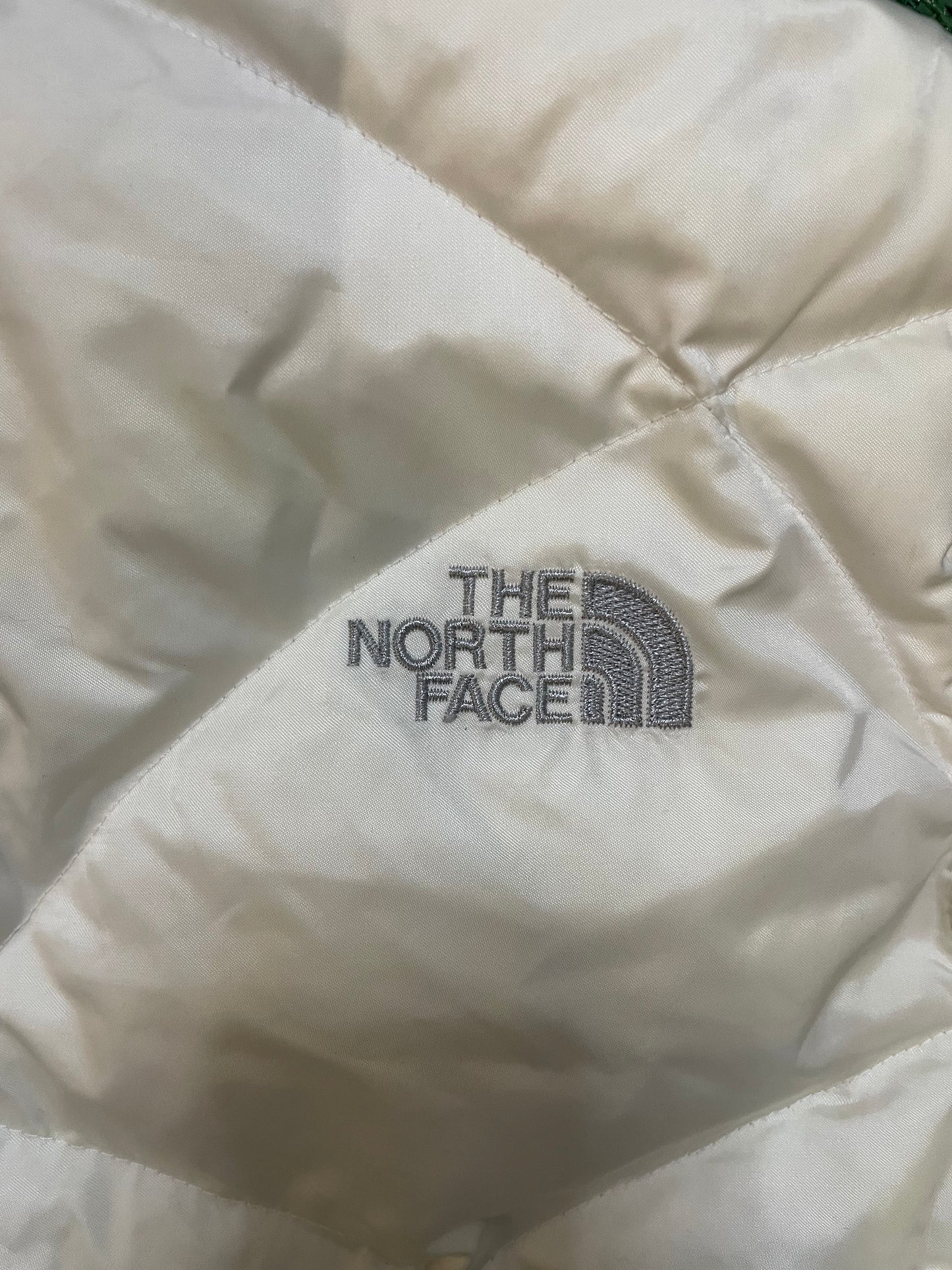 North face 550 white vest