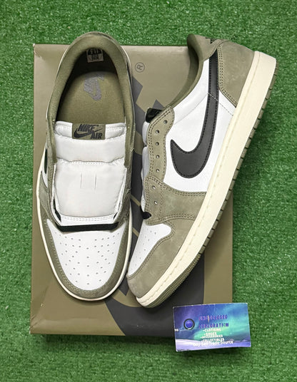 Jordan 1 Low Medium Olive