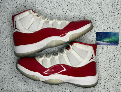 Jordan 11 Cherry 9.5 Men/11 Women “Preowned”
