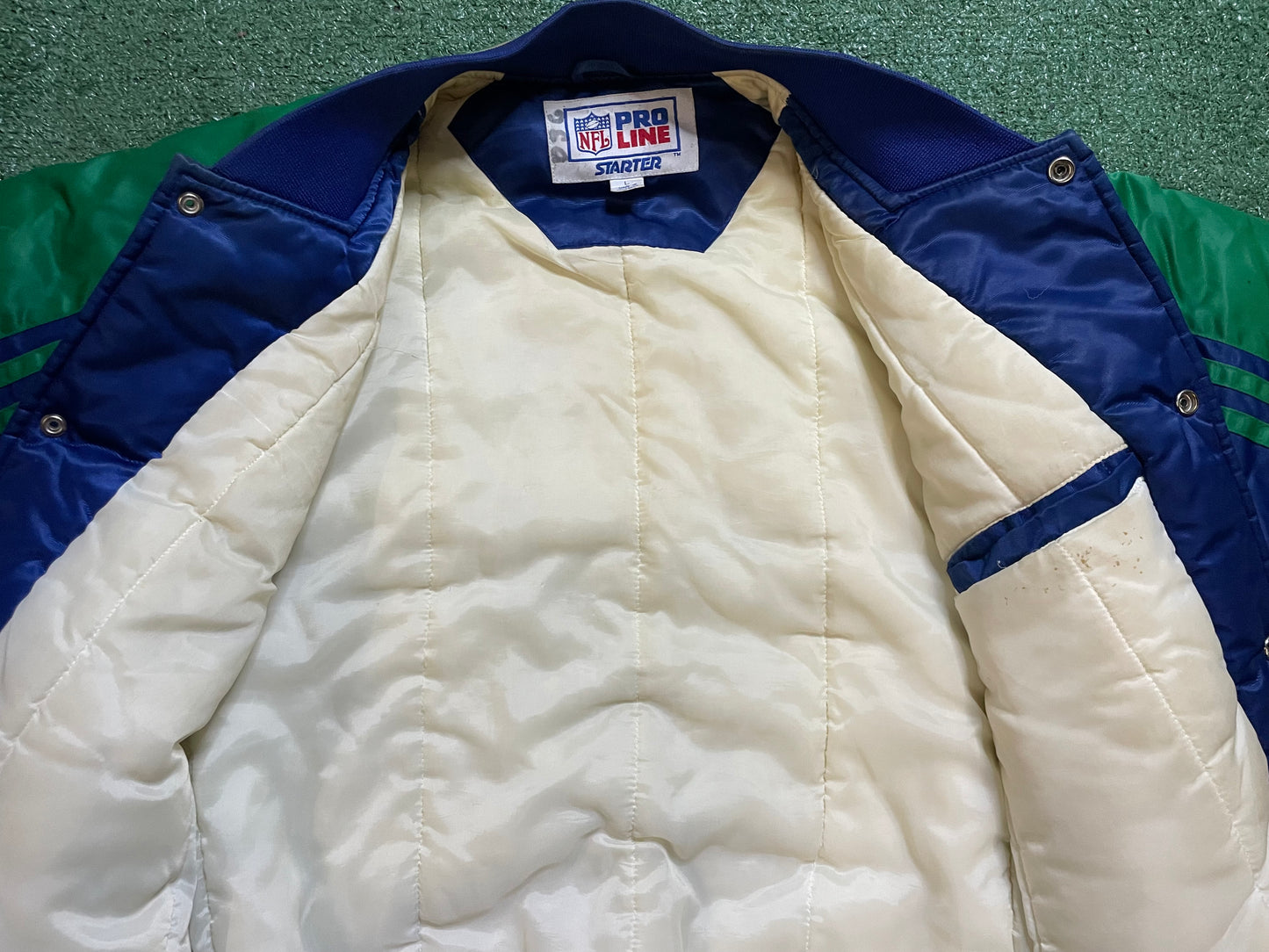 Vintage 1990s Seattle Seahawks starter satin Jacket
