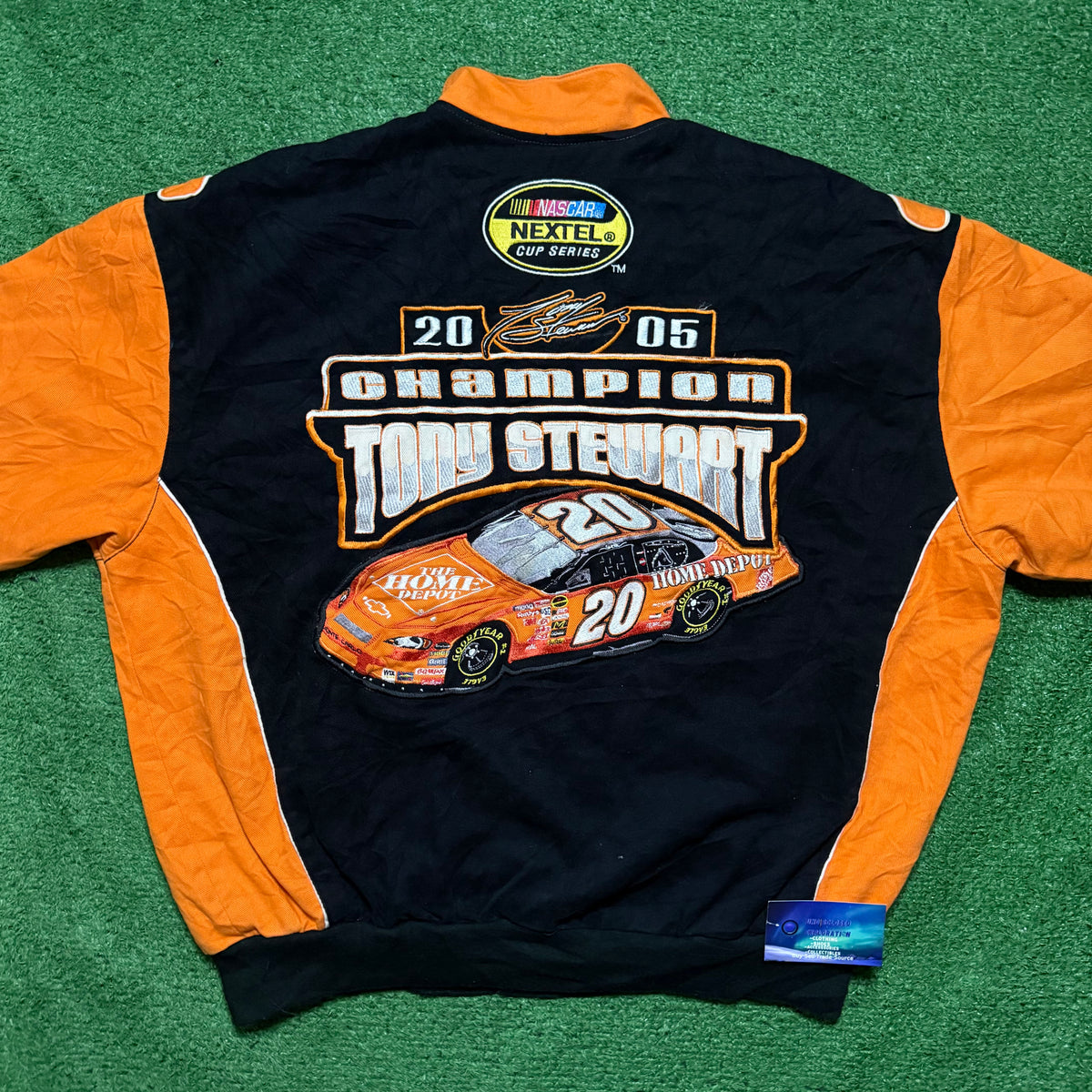 Vintage Tony Stewart Home Depot Nascar Jacket