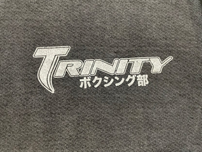 Trinity Mike Tyson grey pullover hoodie