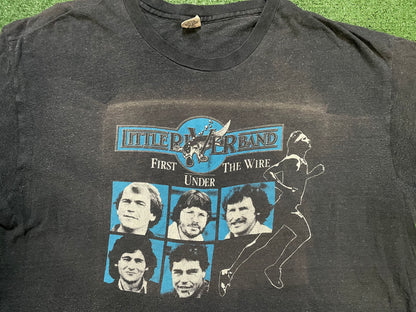 Vintage 1970s Little River Band first under the wire tee