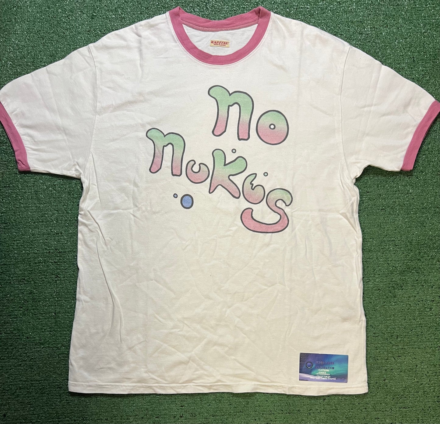 Kapital No Nukes Ringer tee
