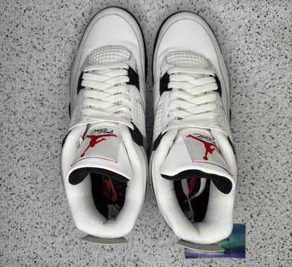 Jordan 4 White Cement 10 Men/11.5 Women “Preowned”