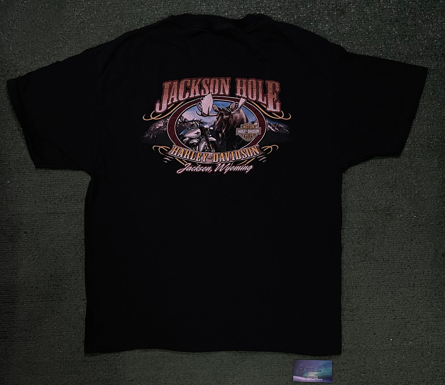 Vintage Harley Davidson Jackson hole Wyoming tee