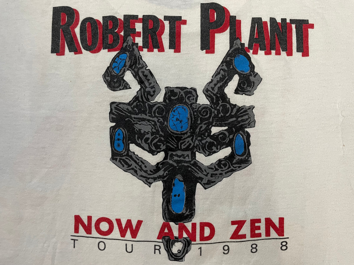 Vintage 1988 ROBERT PLANT Now and Zen Tour tee