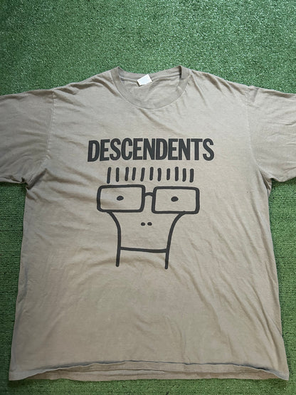 Descendents grey band tee