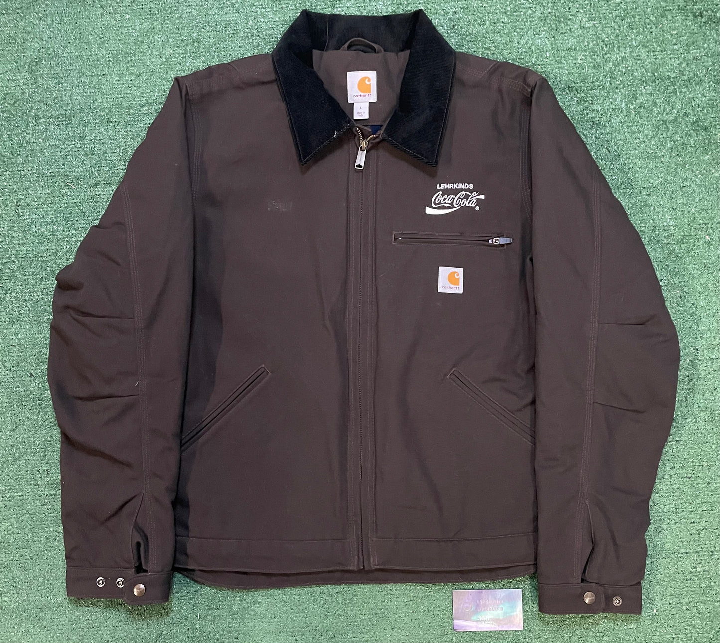 Vintage Carhartt dark brown Detroit jacket