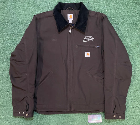 Vintage Carhartt dark brown Detroit jacket