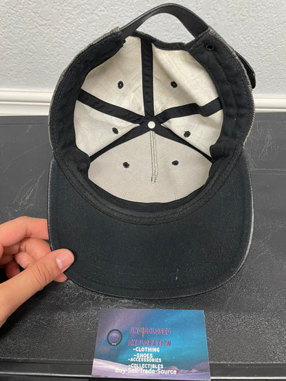 Coach charcoal plaid signature hat
