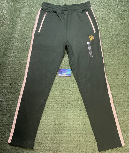 Polo Ralph Lauren green 67 embroidered track pants