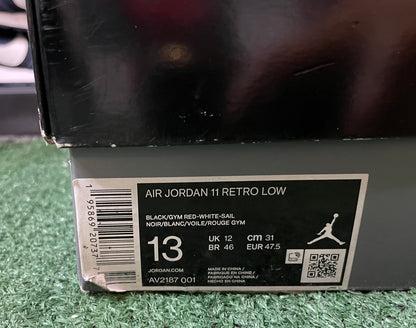 Air Jordan 11 low 72-10 size 13men/14.5women