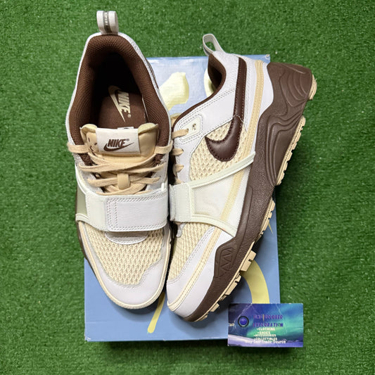 Nike Zoom Field Jaxx Travis Scott Light Chocolate 9 Men “Preowned”
