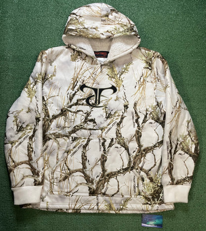 True Timber snow camo fleece hoodie