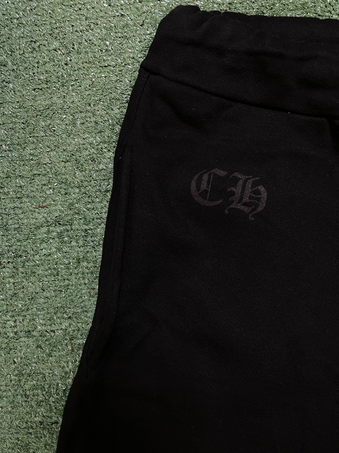 Chrome Hearts multi color cemetery cross sweatpants
